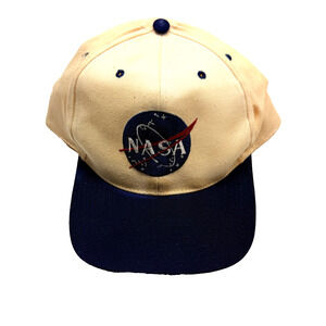 NASA Space Center Hat Retro Vintage Snapback Cap Classic 80s 90s‎
